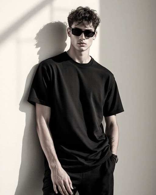 Classic Cotton Crew Neck T-Shirt