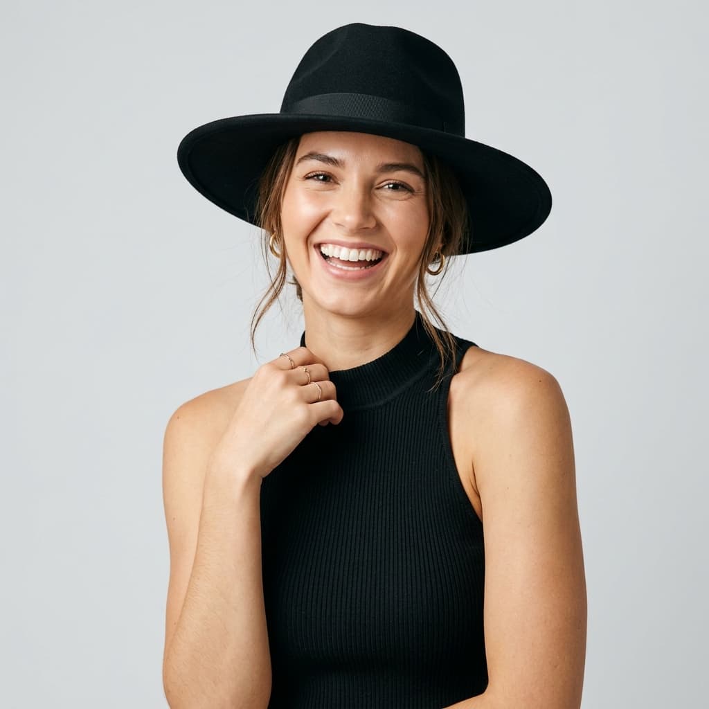 Featured Woman in Black