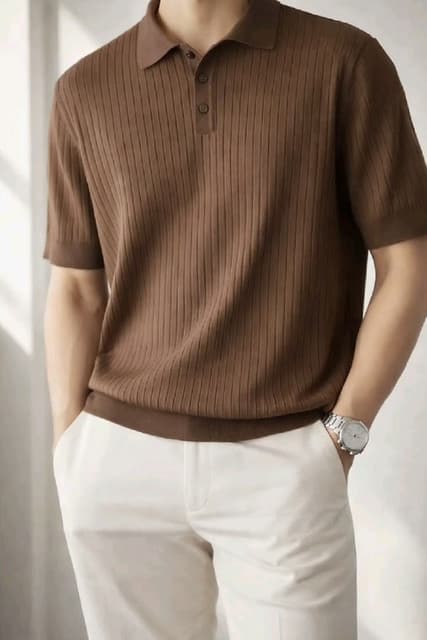 Men's Casual Polo Shirt