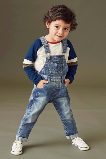Kids Denim Overalls